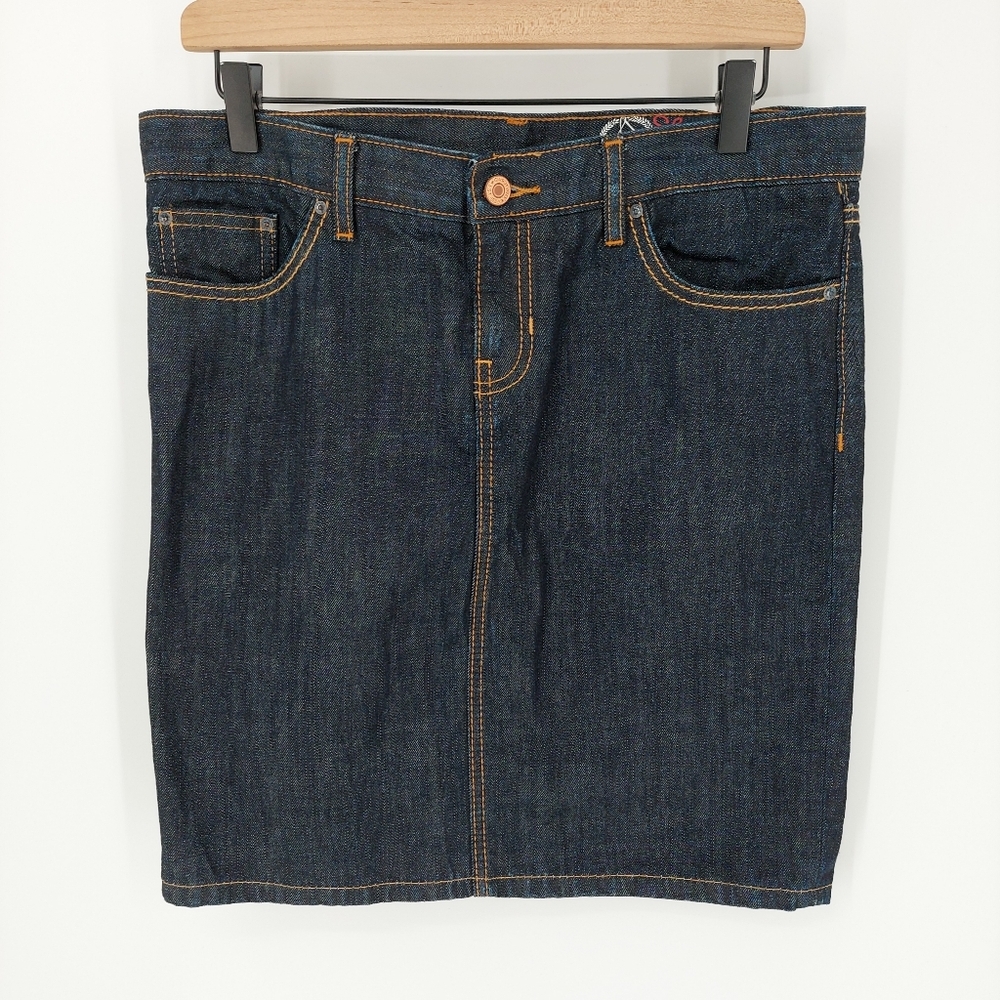 Gap Jeans 1969 Dark Denim Skirt, Sz 8
